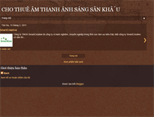 Tablet Screenshot of chothueamthanhanhsangsankhau.blogspot.com