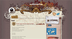 Desktop Screenshot of mylittlespring.blogspot.com