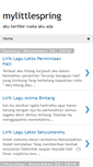 Mobile Screenshot of mylittlespring.blogspot.com
