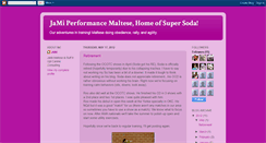 Desktop Screenshot of jamimaltese.blogspot.com