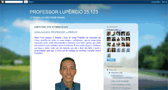 Desktop Screenshot of professorlupercio.blogspot.com