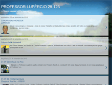 Tablet Screenshot of professorlupercio.blogspot.com