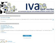 Tablet Screenshot of ivacomrecibo.blogspot.com