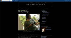 Desktop Screenshot of cortandoelviento2.blogspot.com