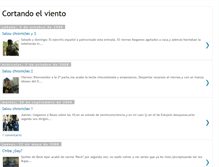 Tablet Screenshot of cortandoelviento2.blogspot.com