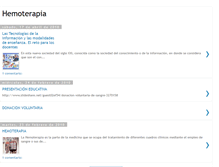 Tablet Screenshot of hemoterapiayms.blogspot.com