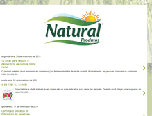 Tablet Screenshot of naturalprodutos.blogspot.com