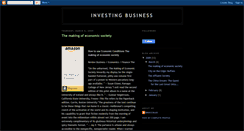 Desktop Screenshot of inet9investing.blogspot.com