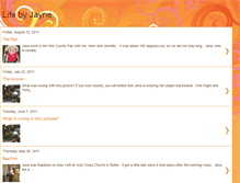 Tablet Screenshot of lifebyjayne.blogspot.com