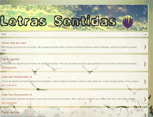 Tablet Screenshot of letrassentidas.blogspot.com