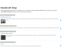 Tablet Screenshot of handicraftshop.blogspot.com