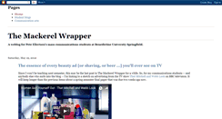 Desktop Screenshot of mackerelwrapper.blogspot.com