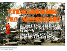Tablet Screenshot of michelles-in-cambodia.blogspot.com