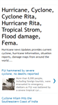 Mobile Screenshot of hurricanenewsupdates.blogspot.com