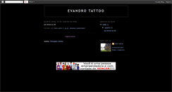 Desktop Screenshot of evandrotattoo.blogspot.com