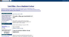 Desktop Screenshot of implantecoclear.blogspot.com