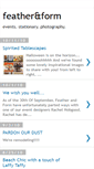 Mobile Screenshot of featherandform.blogspot.com