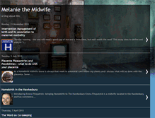 Tablet Screenshot of melaniethemidwife.blogspot.com