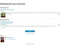 Tablet Screenshot of bulletprooflawn.blogspot.com