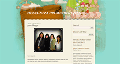 Desktop Screenshot of hezkuntzpremiaberezia.blogspot.com