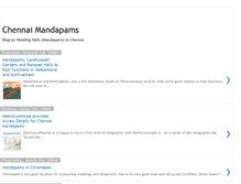 Tablet Screenshot of chennai-mandapams.blogspot.com