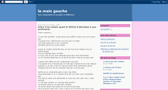 Desktop Screenshot of lamaingauche-dico.blogspot.com