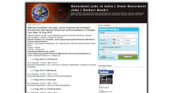 Desktop Screenshot of indiagovermentjobs.blogspot.com