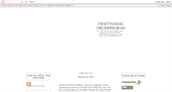 Desktop Screenshot of craftygagal.blogspot.com