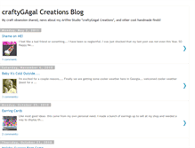 Tablet Screenshot of craftygagal.blogspot.com