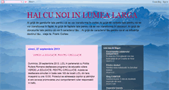 Desktop Screenshot of haicunoiinlumealarga.blogspot.com