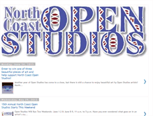 Tablet Screenshot of northcoastopenstudios.blogspot.com