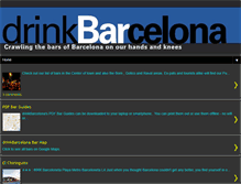 Tablet Screenshot of drinkbarcelona.blogspot.com