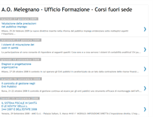 Tablet Screenshot of aomelegnanoformazione.blogspot.com
