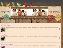 Tablet Screenshot of petcatalog.blogspot.com