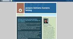 Desktop Screenshot of jacquesleemans.blogspot.com