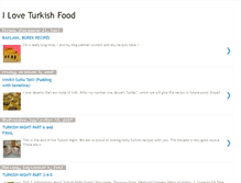 Tablet Screenshot of iloveturkishfood.blogspot.com