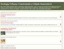 Tablet Screenshot of ecologiaurbanacwb.blogspot.com