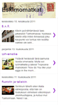 Mobile Screenshot of eskimomatkat.blogspot.com