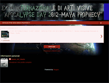 Tablet Screenshot of apocalypseday2012.blogspot.com