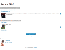 Tablet Screenshot of gamersxlink.blogspot.com