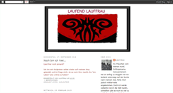 Desktop Screenshot of laufend-lauffrau.blogspot.com