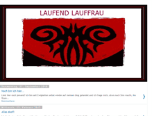 Tablet Screenshot of laufend-lauffrau.blogspot.com
