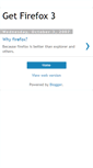 Mobile Screenshot of getfirefox3.blogspot.com