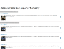 Tablet Screenshot of japaneseusedcaesexportercompany.blogspot.com