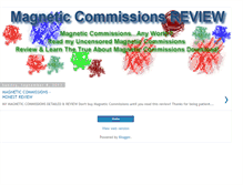 Tablet Screenshot of magneticcommissionskit.blogspot.com