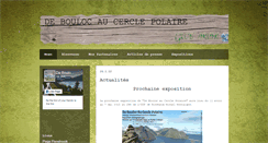 Desktop Screenshot of de-bouloc-au-cercle-polaire.blogspot.com