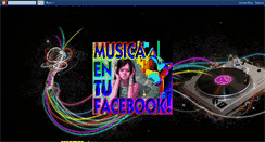 Desktop Screenshot of musicafacebook-web.blogspot.com