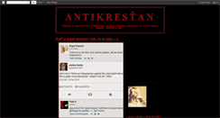 Desktop Screenshot of antikrestan.blogspot.com