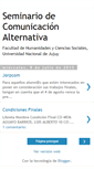 Mobile Screenshot of comunicacionalternativaunju.blogspot.com