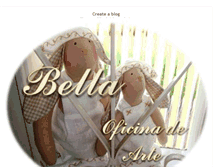 Tablet Screenshot of bella-oficinadearte.blogspot.com